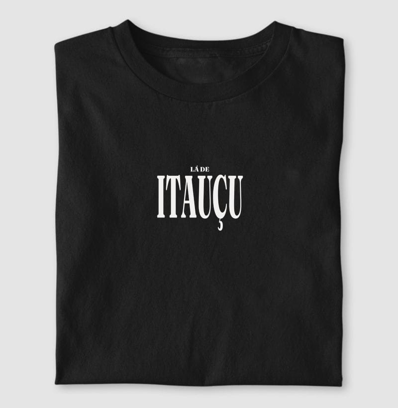 Camiseta Tipografia de Itauçu