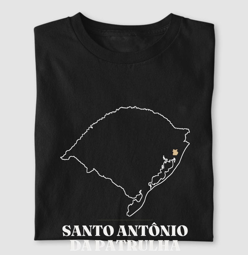 Camiseta Traço de Santo Antônio da Patrulha