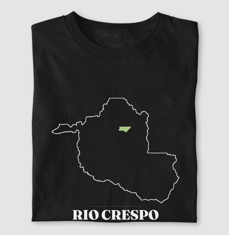 Camiseta Traço de Rio Crespo