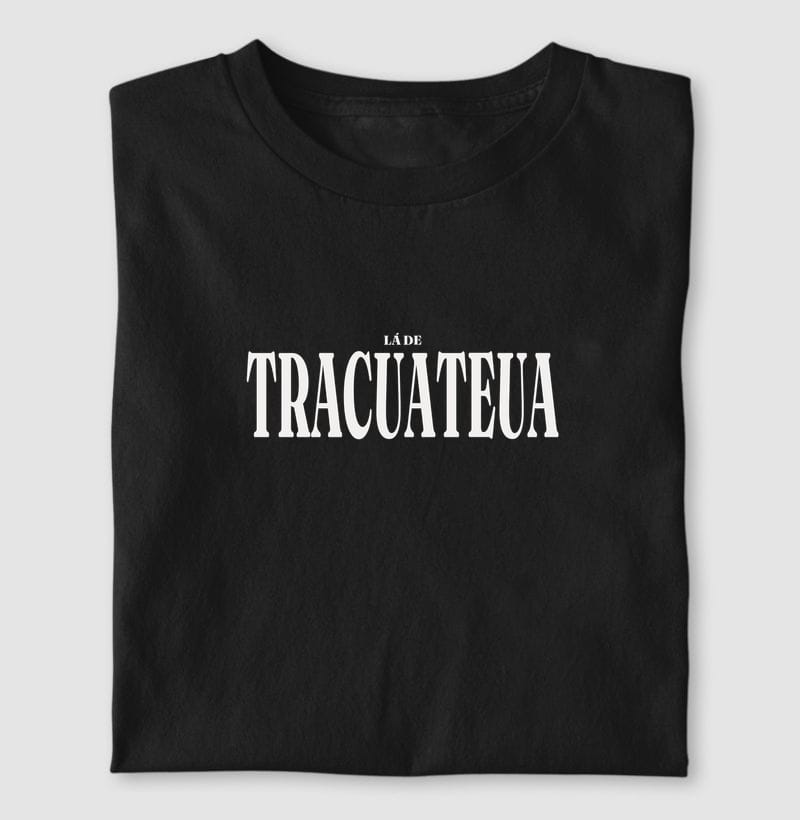 Camiseta Tipografia de Tracuateua