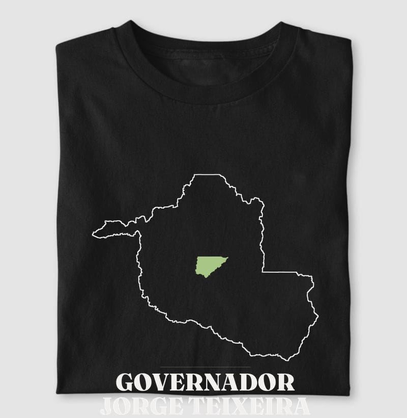 Camiseta Traço de Governador Jorge Teixeira