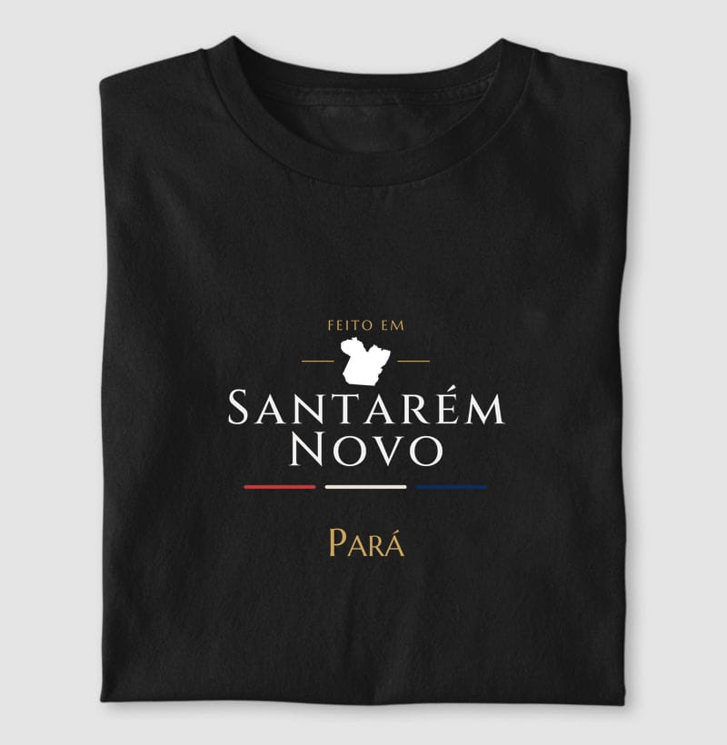 Camiseta Feito em de Santarém Novo