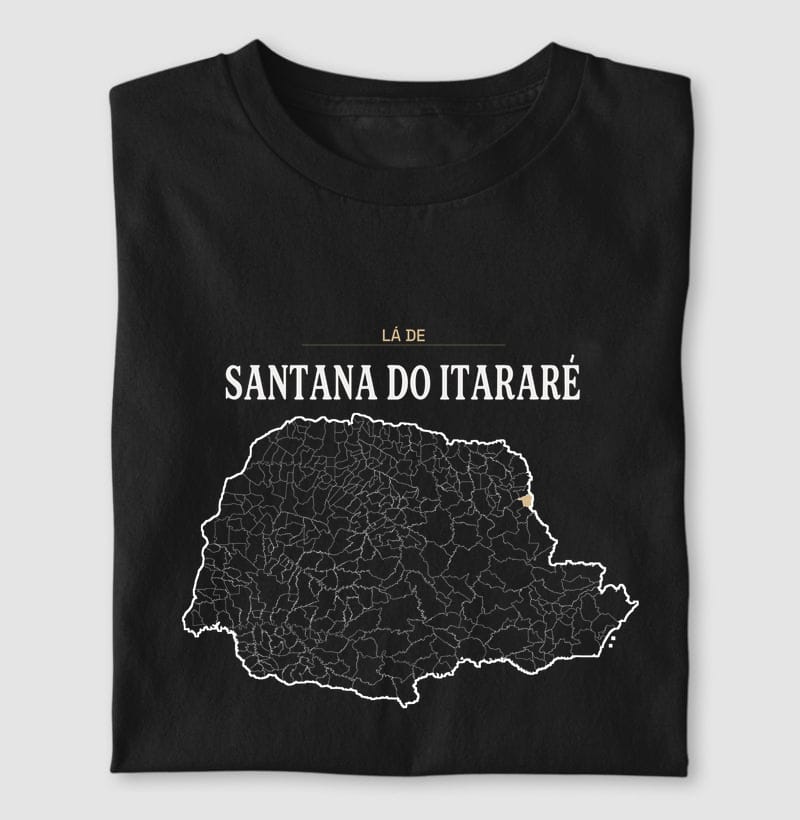 Camiseta Território de Santana do Itararé