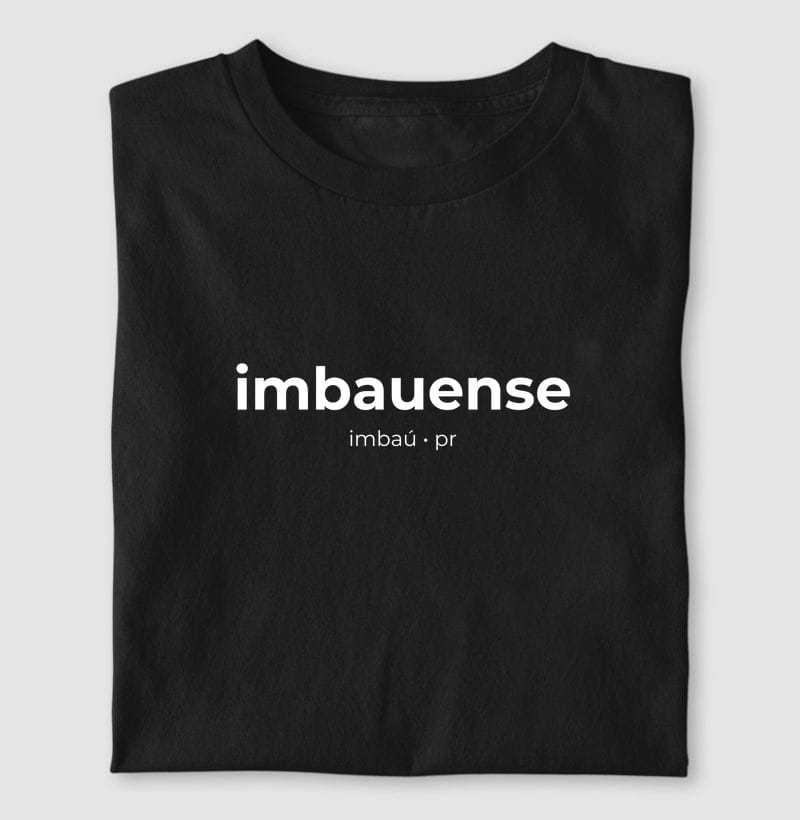Camiseta Gentílico de Imbaú