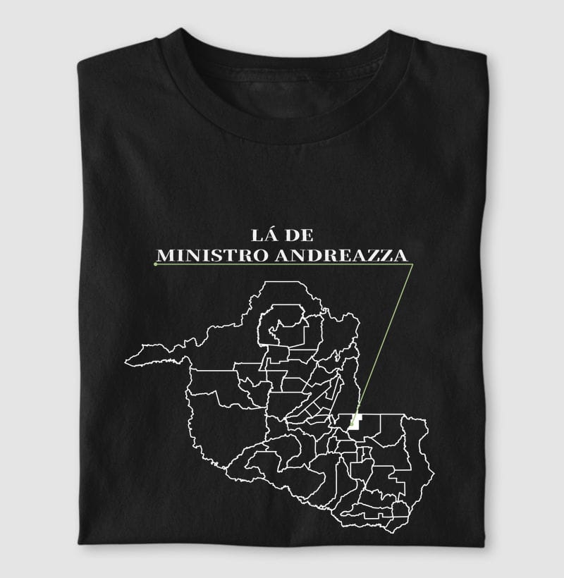 Camiseta Ponto de Origem de Ministro Andreazza