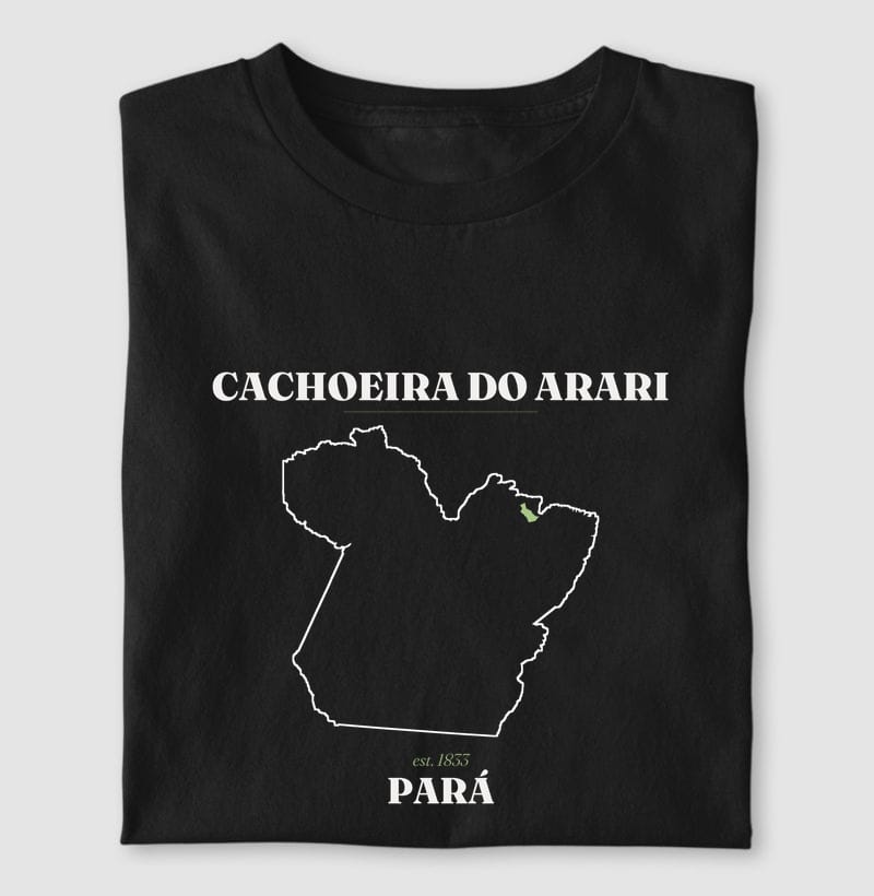 Camiseta Legado de Cachoeira do Arari