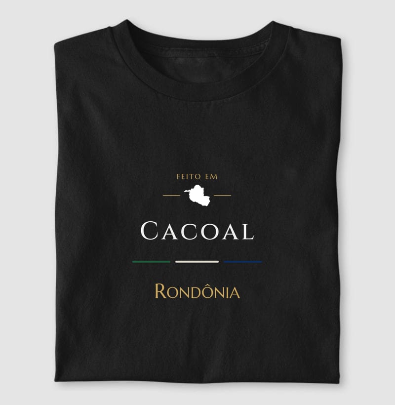 Feito em, Cacoal · RO