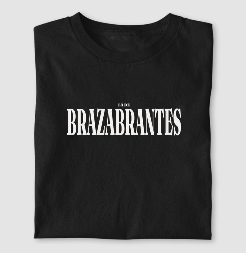 Camiseta Tipografia de Brazabrantes