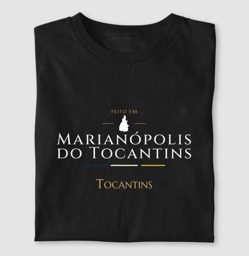Feito em, Marianópolis do Tocantins · TO