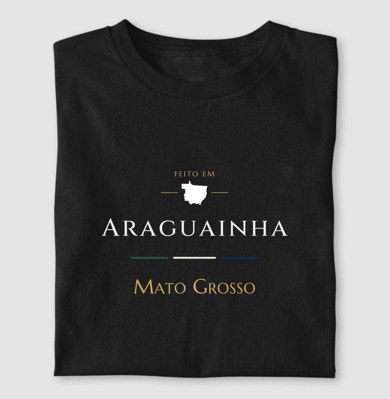 Feito em, Araguainha · MT