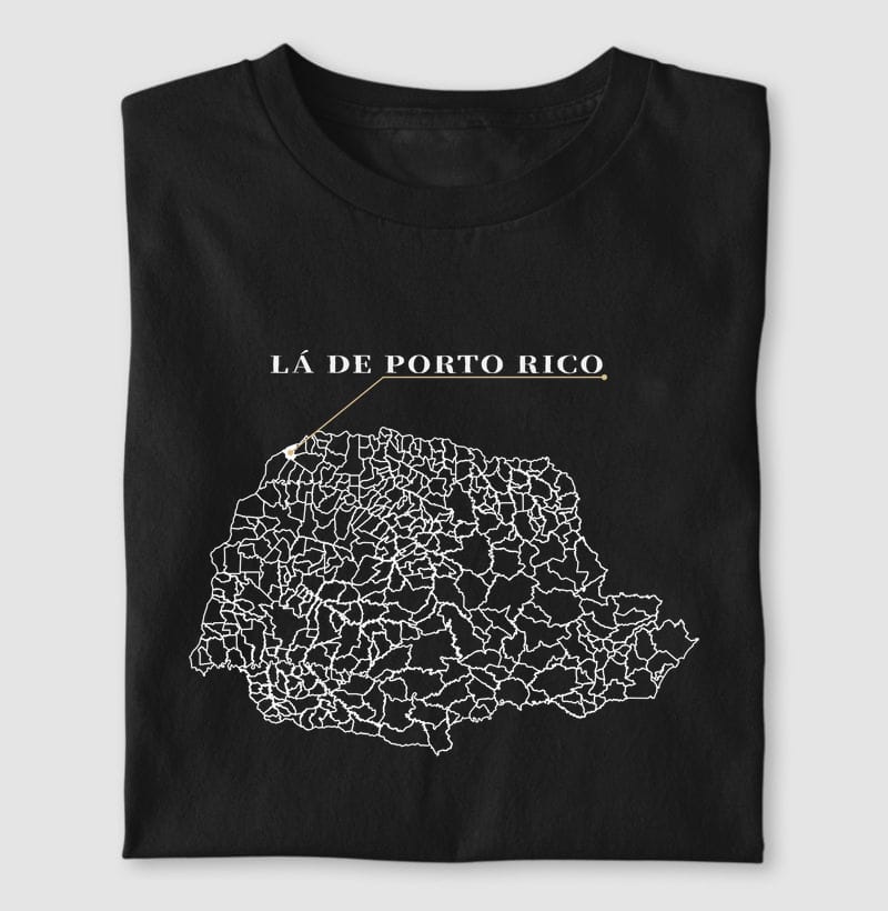 Camiseta Ponto de Origem de Porto Rico