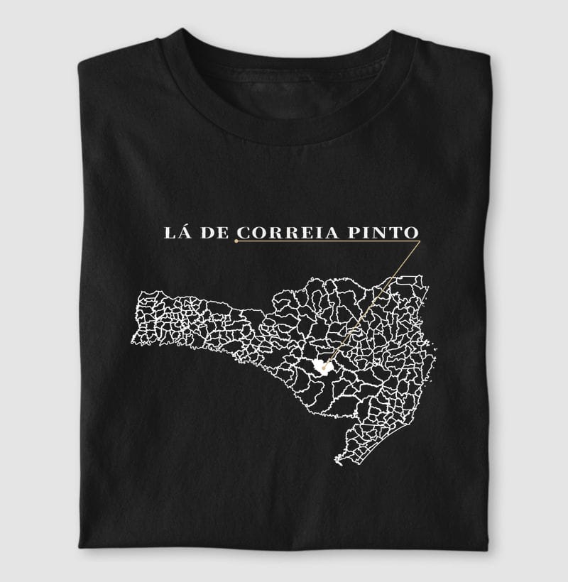 Camiseta Ponto de Origem de Correia Pinto