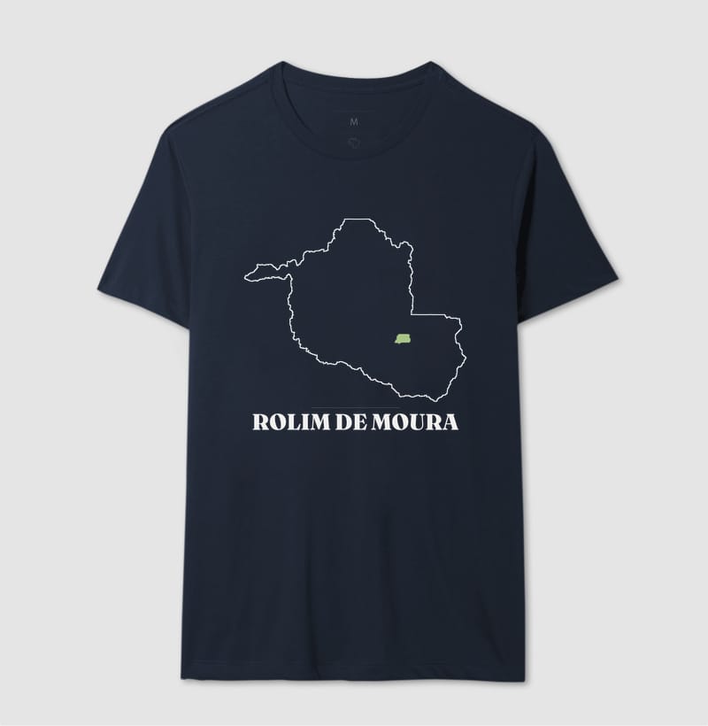 Camiseta Traço de Rolim de Moura