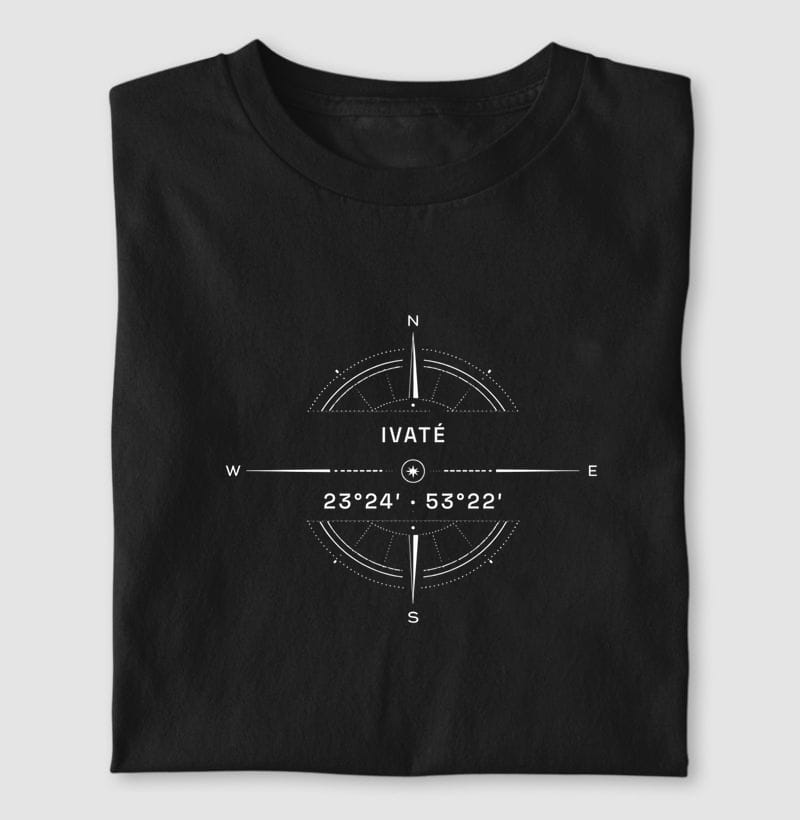 Camiseta Coordenadas de Ivaté