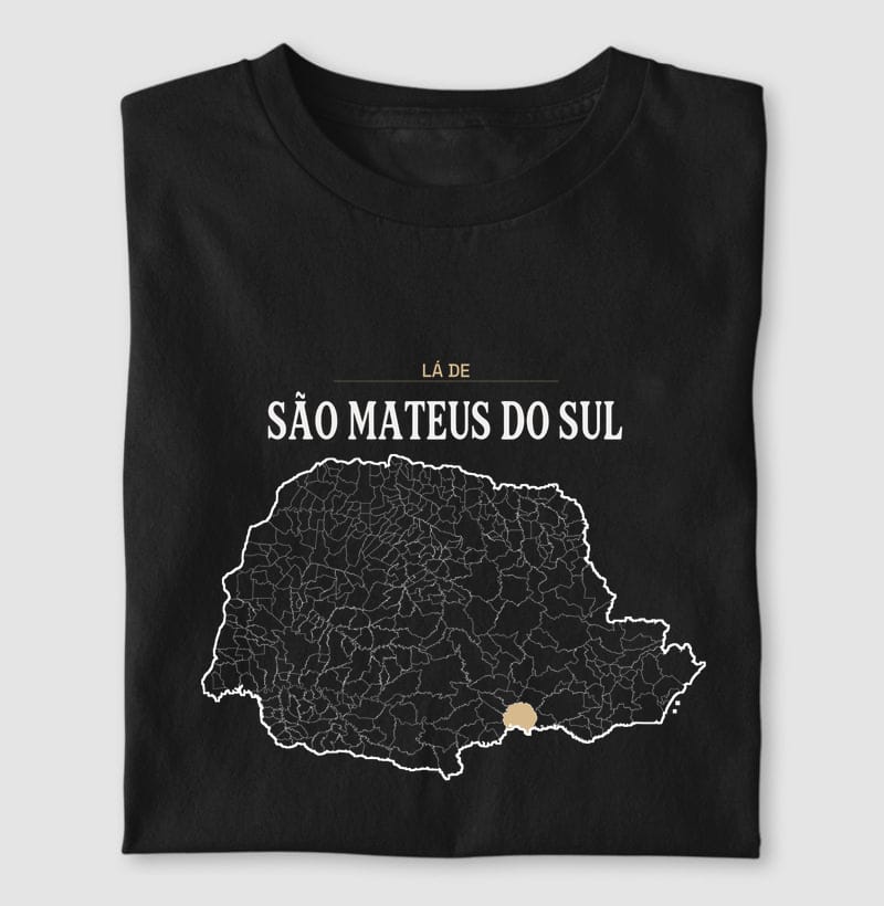 Camiseta Território de São Mateus do Sul