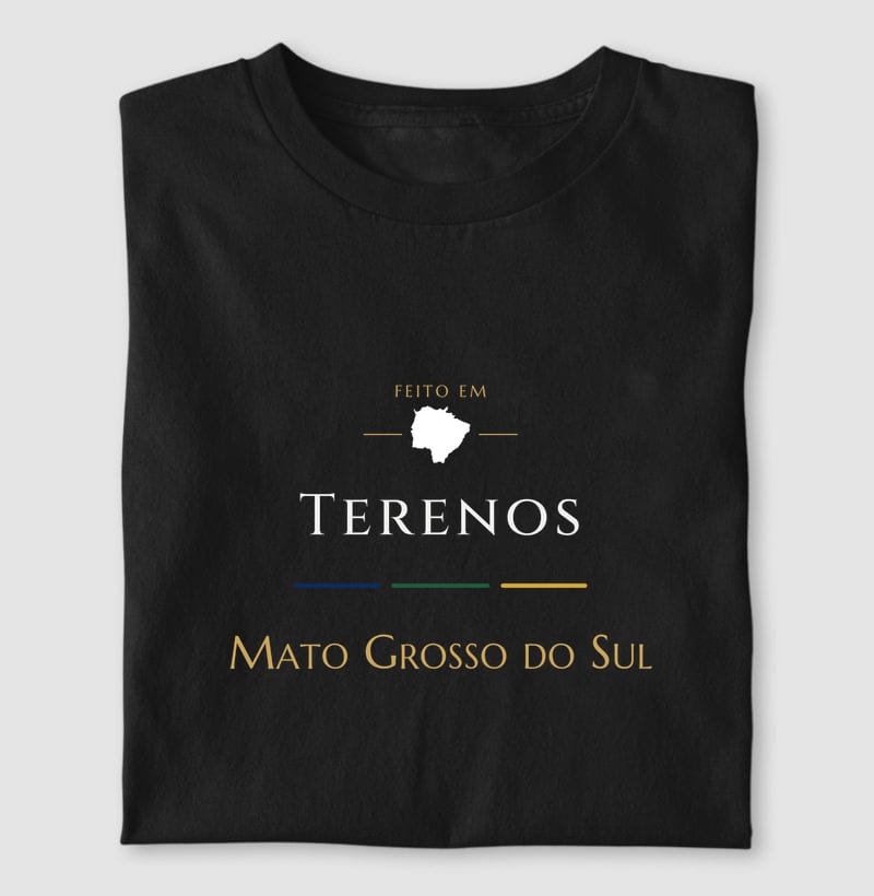 Camiseta Feito em de Terenos
