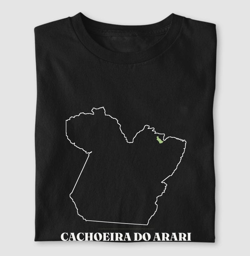 Camiseta Traço de Cachoeira do Arari
