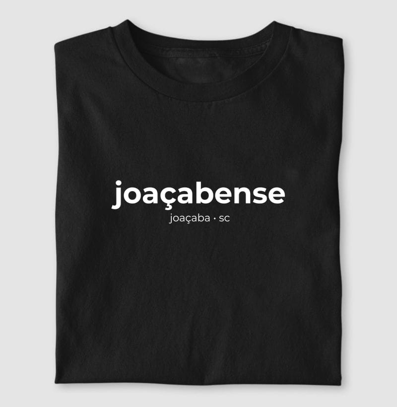 Camiseta Gentílico de Joaçaba