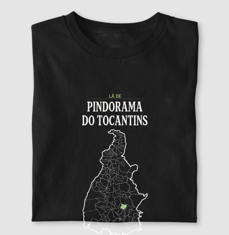 Camiseta Território de Pindorama do Tocantins