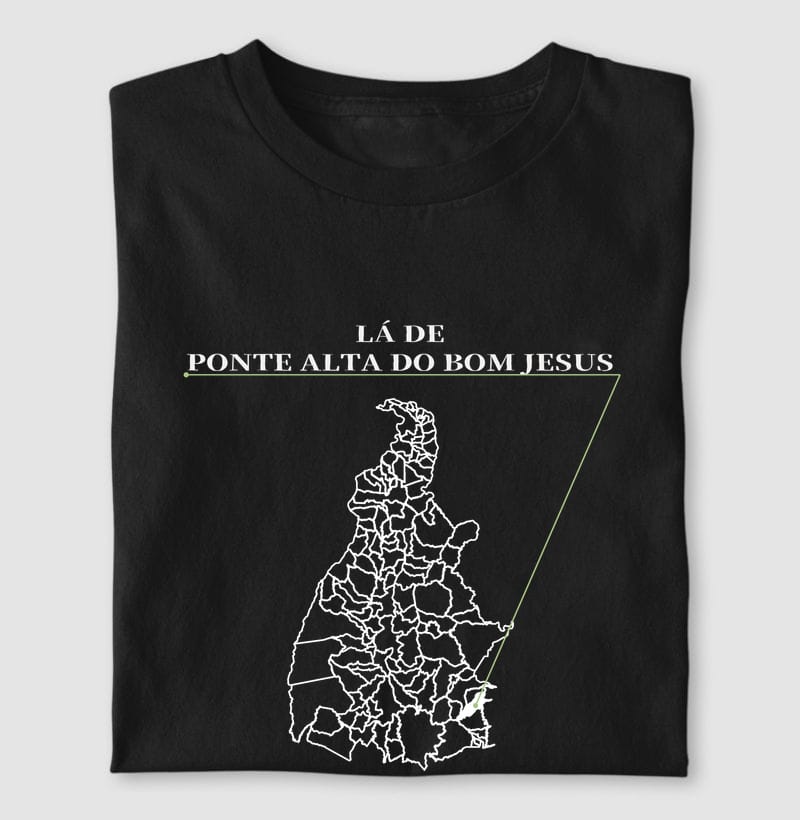 Camiseta Ponto de Origem de Ponte Alta do Bom Jesus