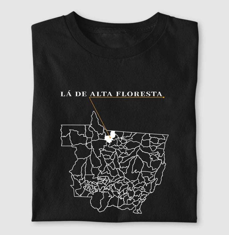 Camiseta Ponto de Origem de Alta Floresta