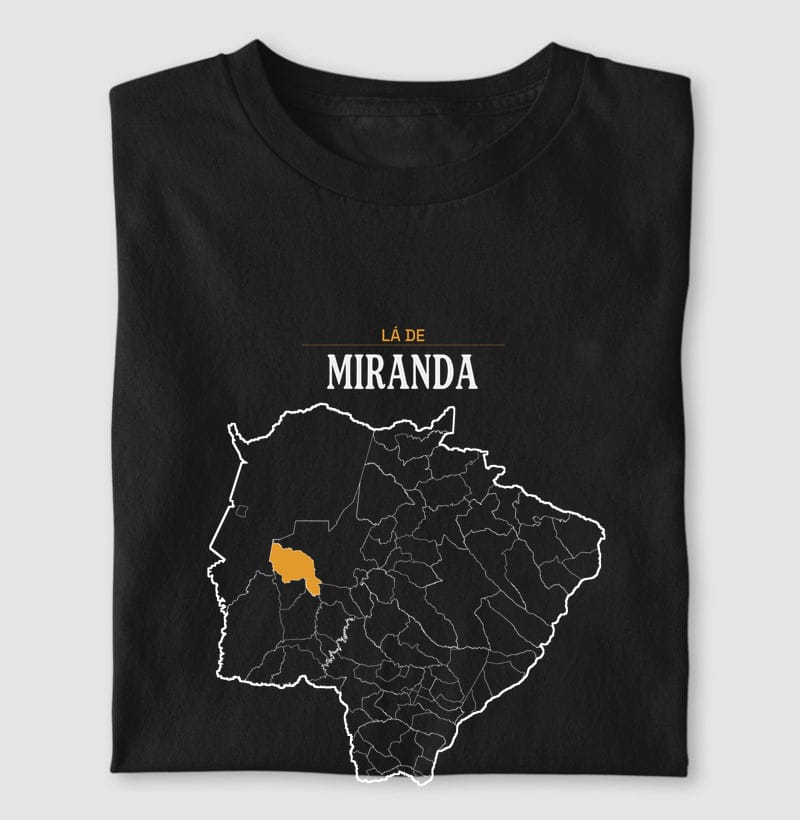 Camiseta Território de Miranda