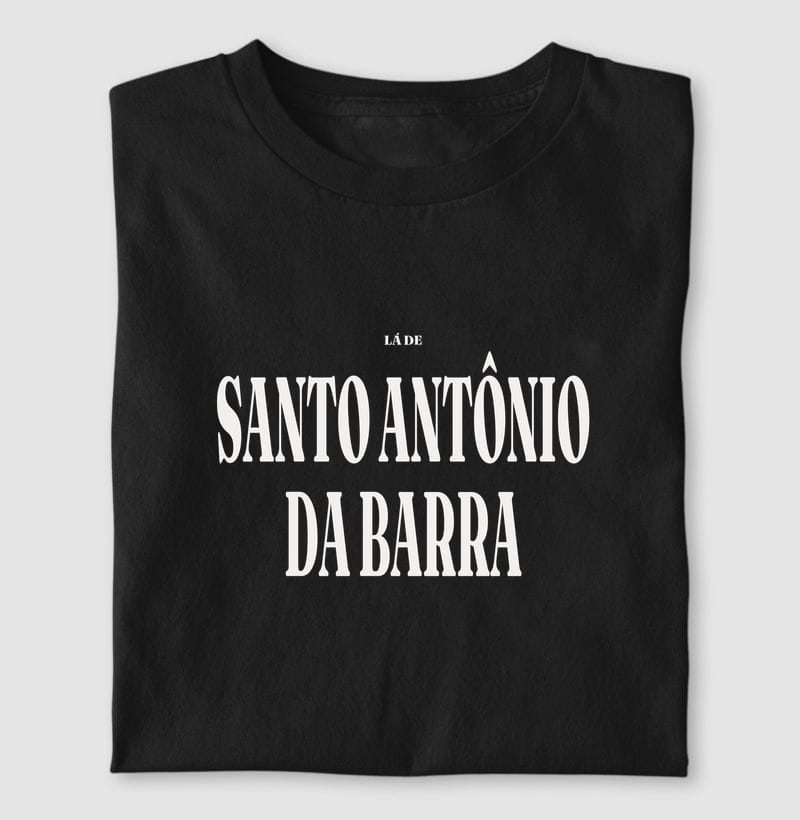 Camiseta Tipografia de Santo Antônio da Barra