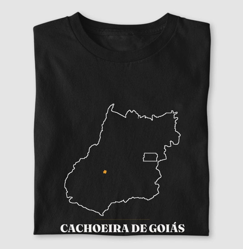 Camiseta Traço de Cachoeira de Goiás