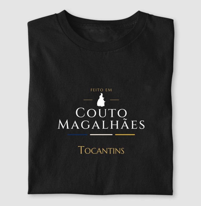 Camiseta Feito em de Couto Magalhães