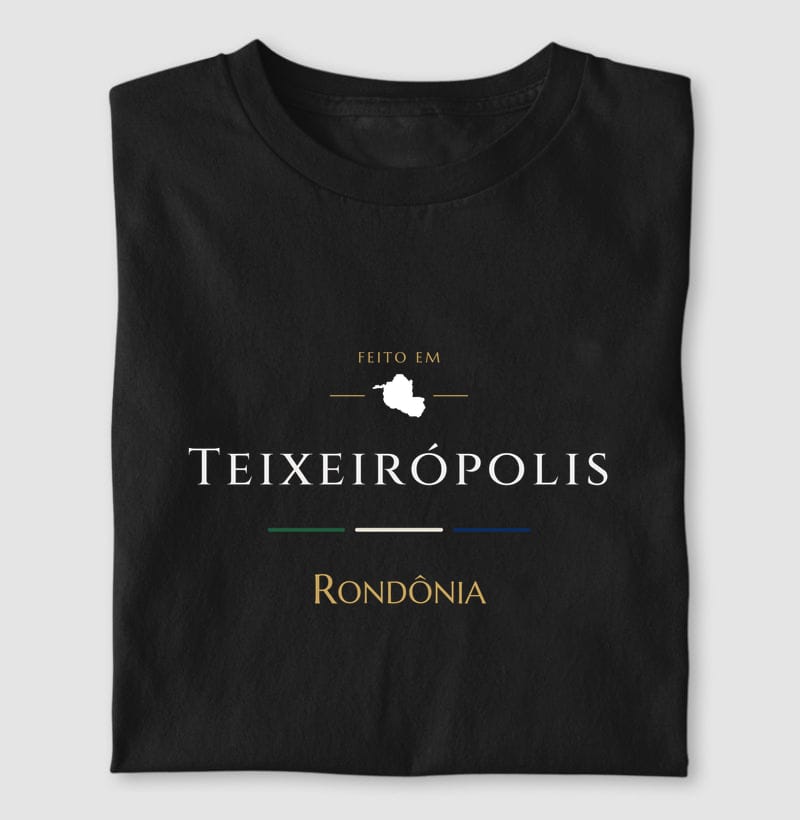 Feito em, Teixeirópolis · RO