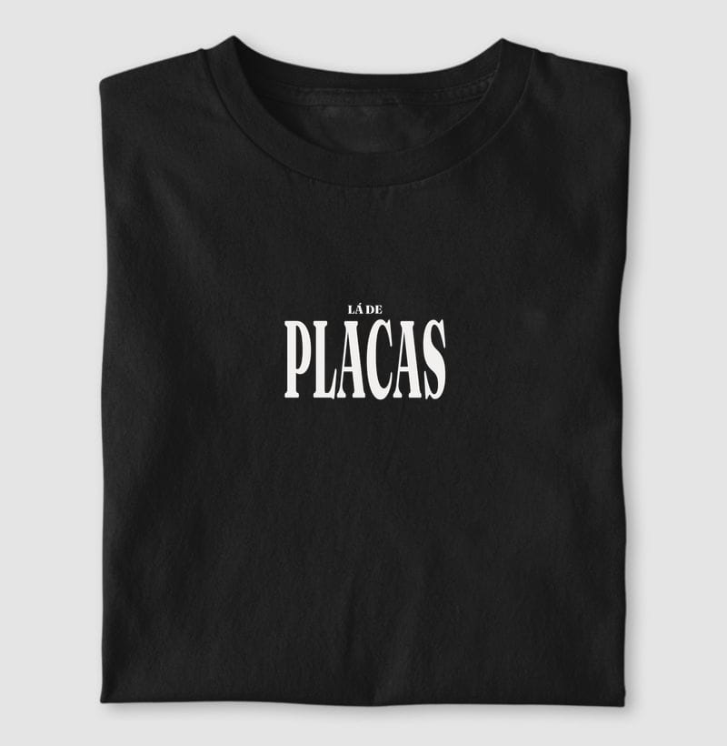Camiseta Tipografia de Placas
