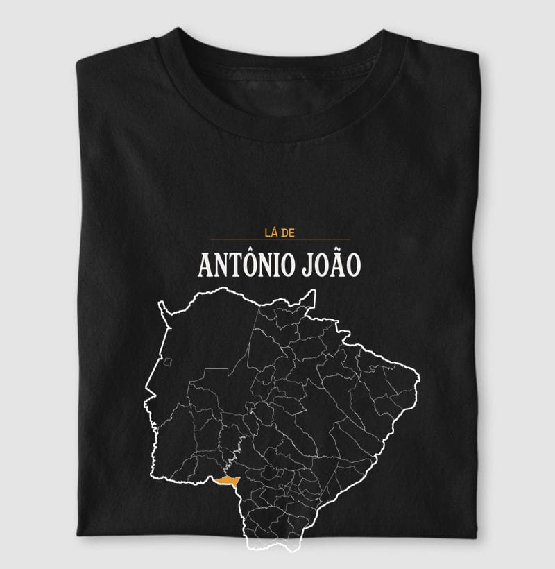Camiseta Território de Antônio João