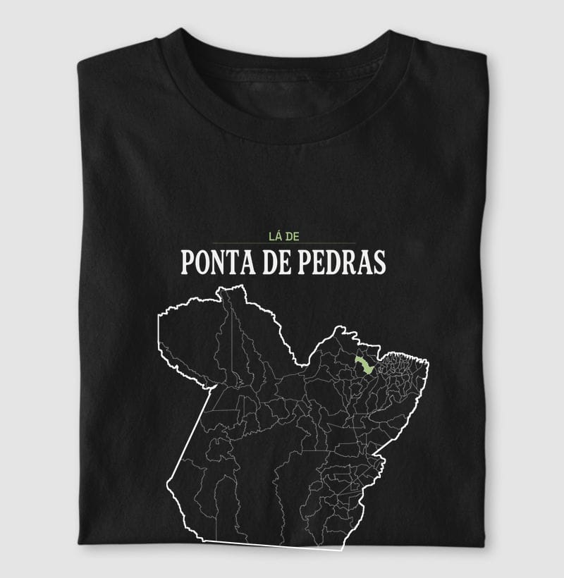 Camiseta Território de Ponta de Pedras