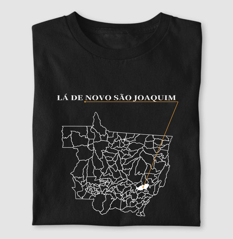 Camiseta Ponto de Origem de Novo São Joaquim