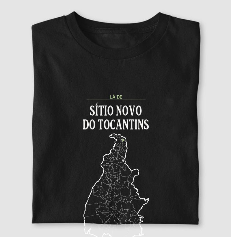 Camiseta Território de Sítio Novo do Tocantins