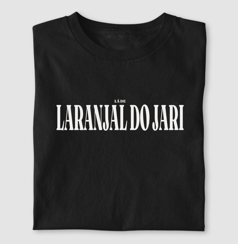 Camiseta Tipografia de Laranjal do Jari
