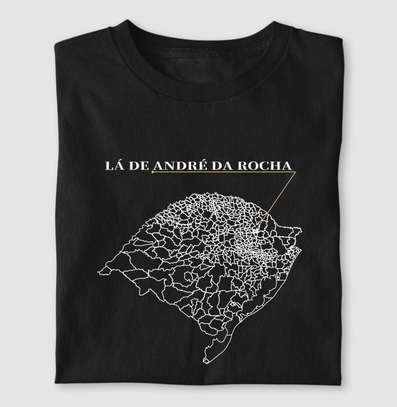 Camiseta Ponto de Origem de André da Rocha