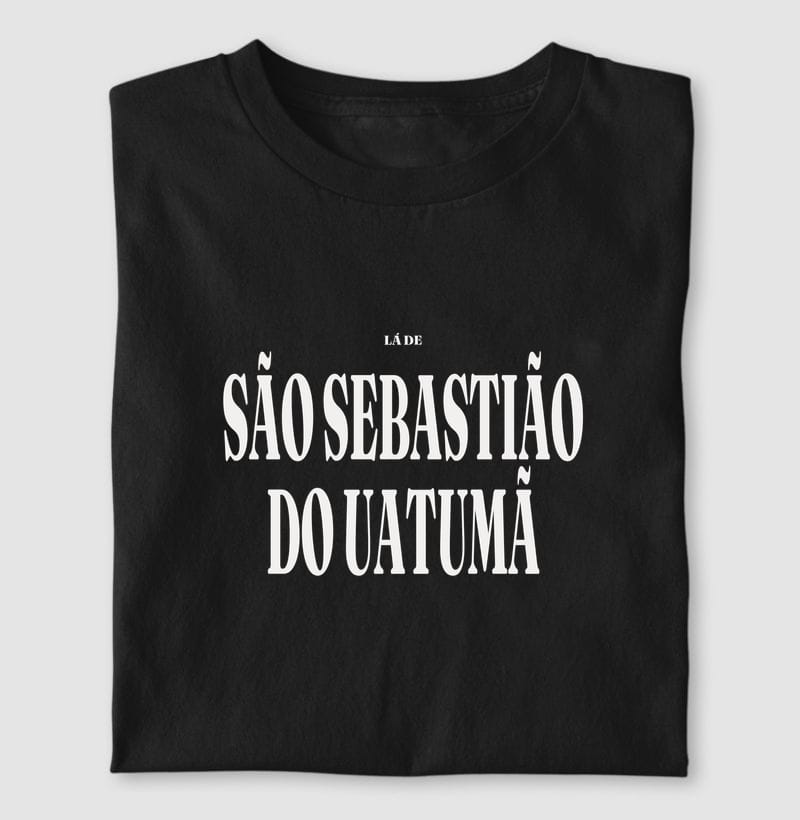 Camiseta Tipografia de São Sebastião do Uatumã