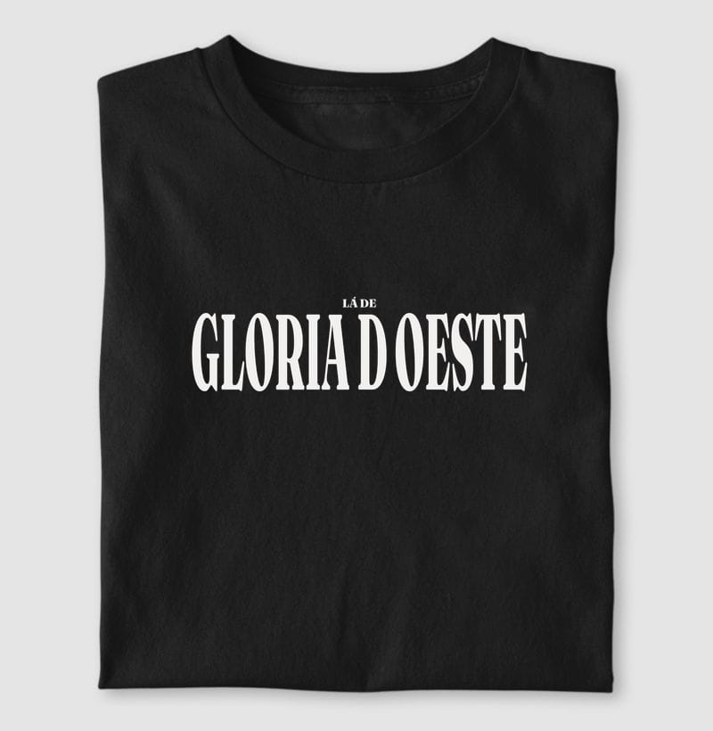 Camiseta Tipografia de Glória D'Oeste