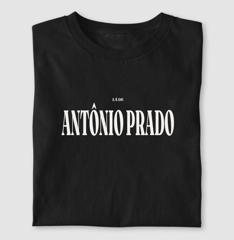 Camiseta Tipografia de Antônio Prado