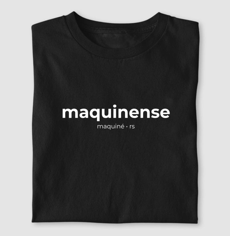 Camiseta Gentílico de Maquiné