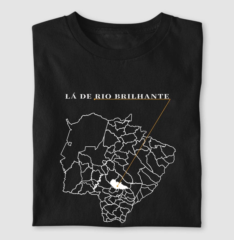 Camiseta Ponto de Origem de Rio Brilhante