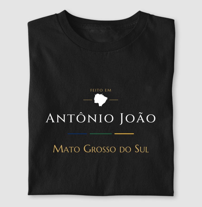 Feito em, Antônio João · MS