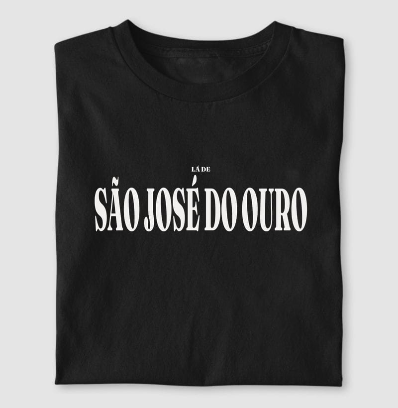 Camiseta Tipografia de São José do Ouro