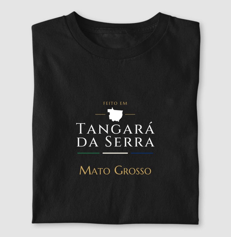 Feito em, Tangará da Serra · MT