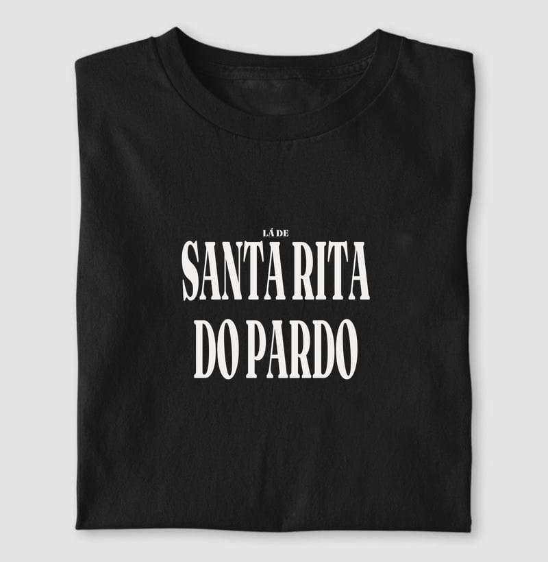 Camiseta Tipografia de Santa Rita do Pardo