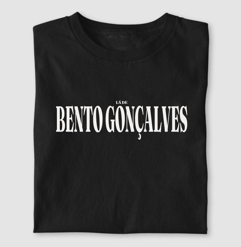 Camiseta Tipografia de Bento Gonçalves