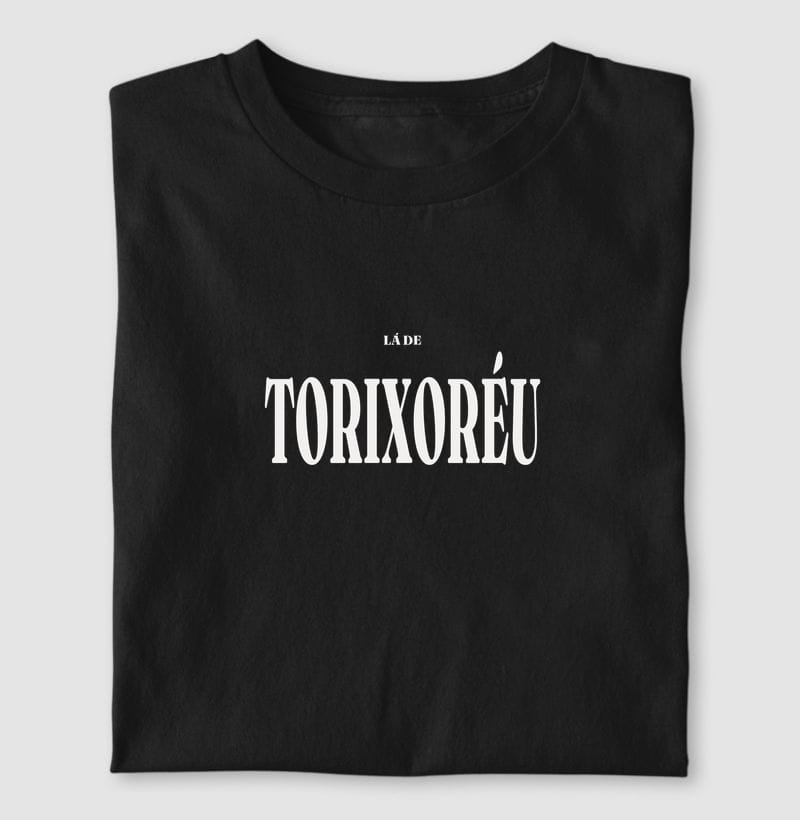 Camiseta Tipografia de Torixoréu