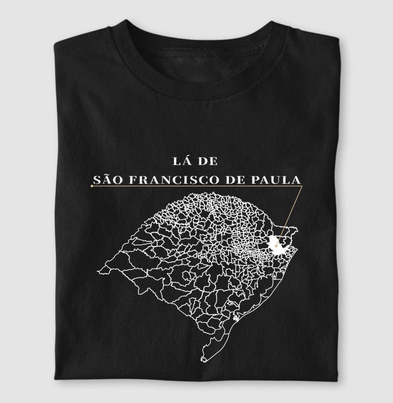 Camiseta Ponto de Origem de São Francisco de Paula