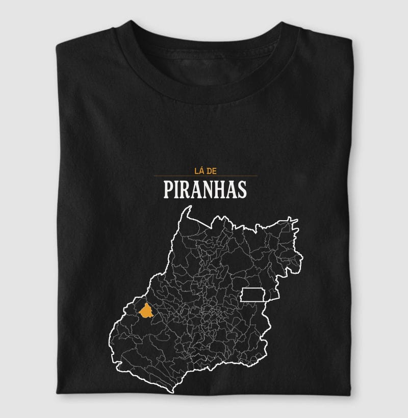 Camiseta Território de Piranhas